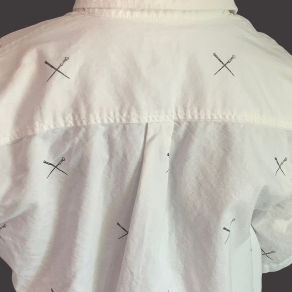 Harry Potter x VANS Shirt | Youth Large Magic Wand Button Up Boys Dress shirt - Picture 7 of 14